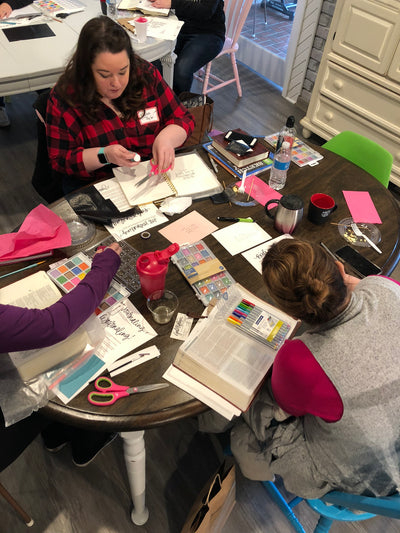 Art & Bible Journaling Class - February 2019